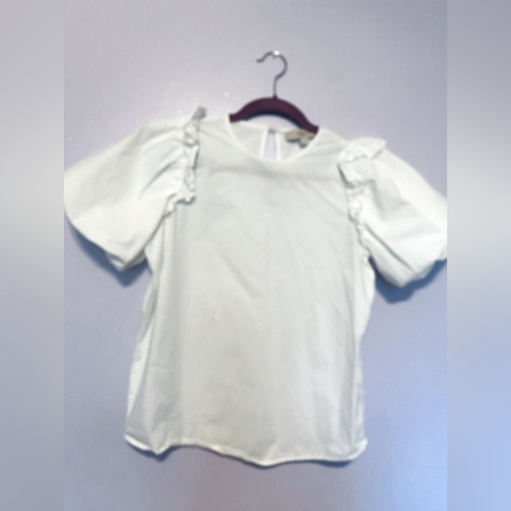 Loft white top